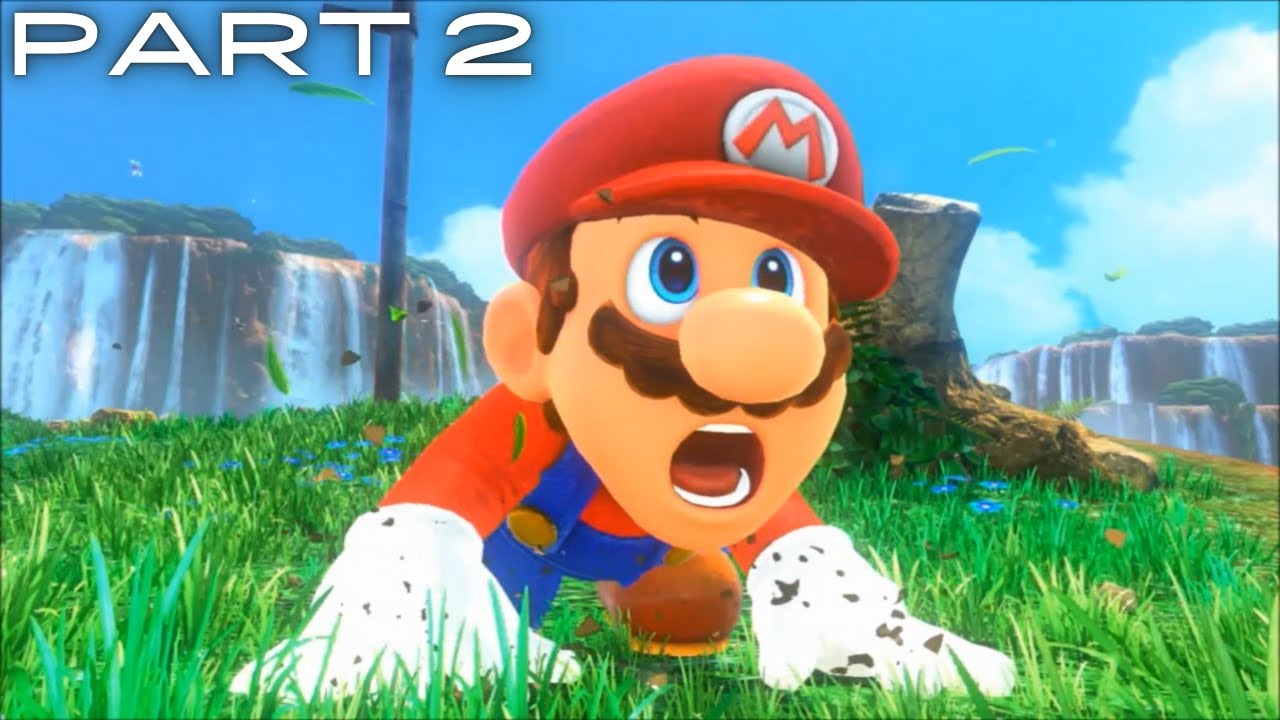 SUPER MARIO ODYSSEY PART 2 FAT BUNNY BOSS FIGHT - YouTube