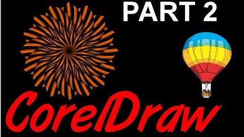 Corel Draw Tips & Tricks BLEND SMART FILL INTERSECT AND ROTATE Part 2