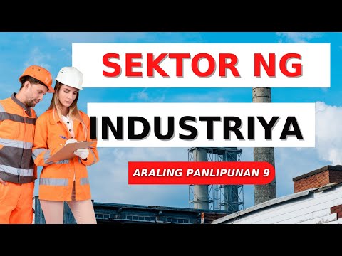 SEKTOR NG INDUSTRIYA/ GRADE 9 ARALING PANLIPUNAN (EKONOMIKS
