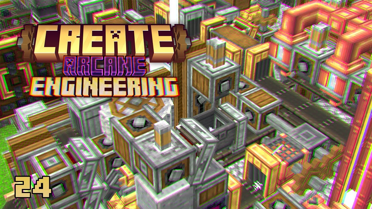 Create: Arcane Engineering | Day 24 | Magic 3 Automation - YouTube