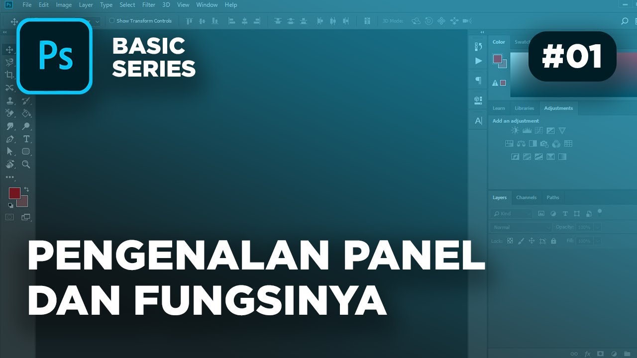 Basic Series #01 Pengenalan Panel Dan Fungsi | Adobe Photoshop - YouTube