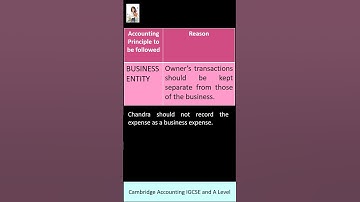 Accounting Principles Part 1- IGCSE Accounting Revision Shot 💉