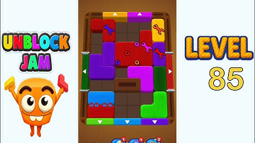 Unblock Jam Level 85 Walkthrough Solution