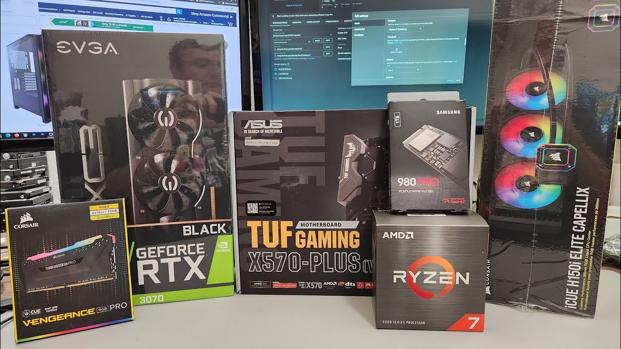 2nd Part New Desktop PC Build, AMD Ryzen 7 5800X, EVGA RTX 3070, 32GB RAM, 1TB Samsung 980 Pro SSD 2nd Part New Desktop PC Build, AMD Ryzen 7 5800X, EVGA RTX 3070, 32GB RAM, 1TB Samsung 980 Pro SSD