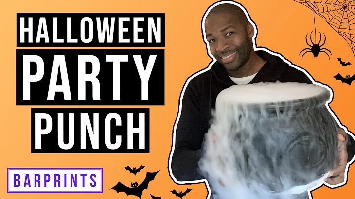 Halloween Party Punch With Dry Ice Hack!