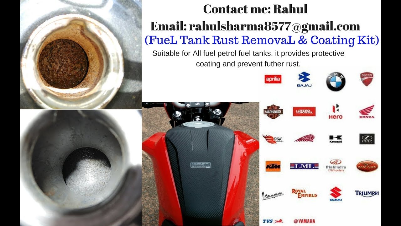 Fuel Tank Rust Remove YouTube