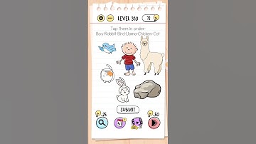 Braintest | Level 310 | Tap them in order #braintest #trickypuzzles #level310