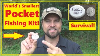 How To Make The World's Smallest Pocket Fishing Kit! 