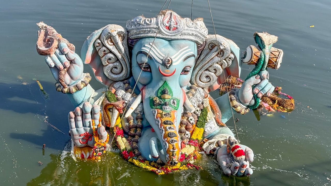 Ganesh Visarjan 2025 | Ganesh Nimajjanam at Tank Bund | Hyderabad Ganesh Immersion