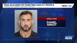 Man accused of pointing gun at people at Port Charlotte Beach Park