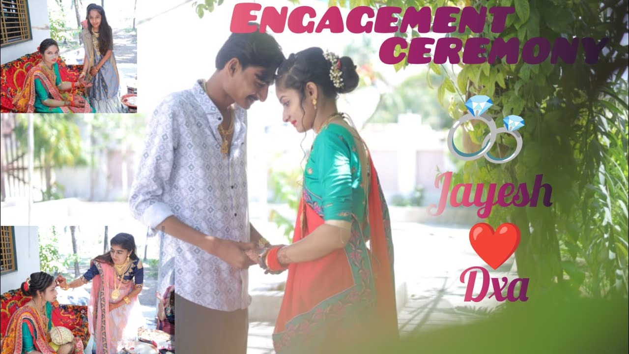 Jayesh & Dxa Engagement 💍 ceremony 
