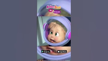 Masha and Mishka are calling to conquer space! #shorts #shortvideo #mashaandthebear #masha #kidsapp