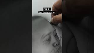 How to Draw using CHARCOAL POWDER#shorts