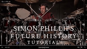 Darwin - Future History Simon Phillips Drum Tutorial