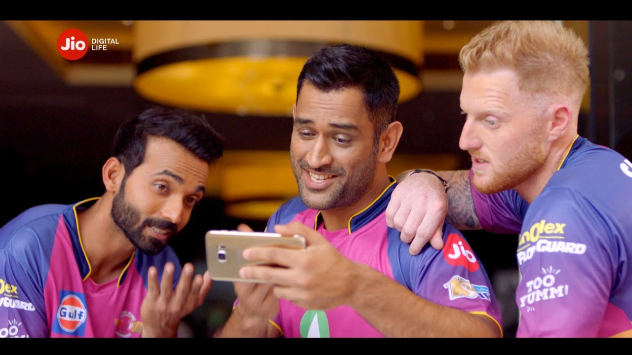 The MahaDerby connected by #JioDigitalLife #mumbairainslive