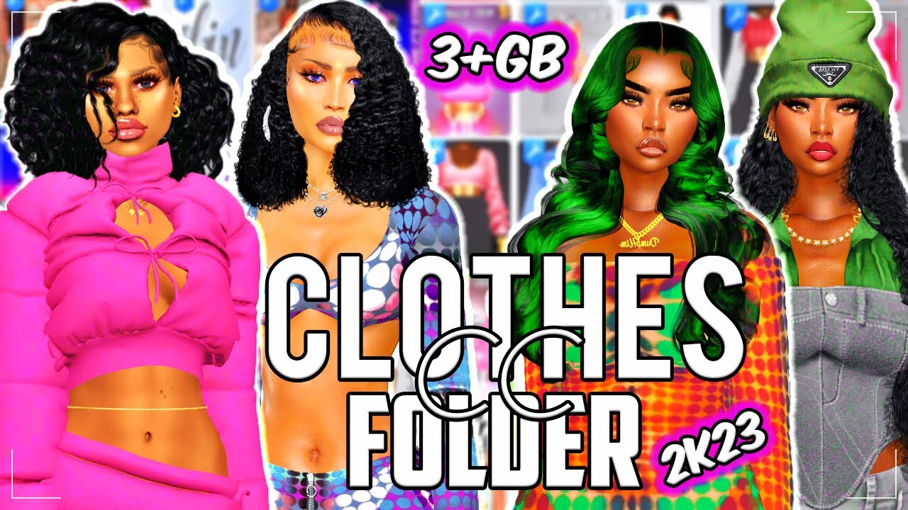 {3.4+GB} URBAN CLOTHES CC FOLDER |The Sims 4 - YouTube