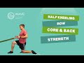 Half Kneeling Row for Postural Strength | Build Endurance & Stability