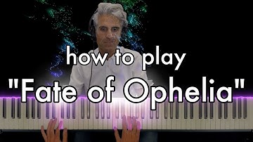 Taylor Swift - "The Fate of Ophelia" EENVOUDIGE pianoles