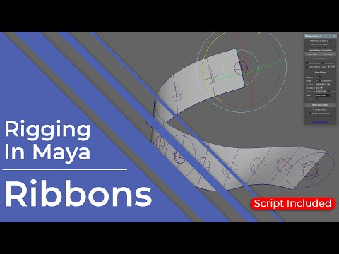 #RiggingInMaya | Part 18 | Advanced | Ribbons