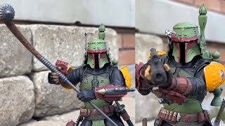 Bandai Star Wars Boba Fett samurai action figure quick review