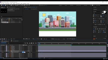 After effects cc The Complete Motion Graphics Design & VFX Lecture2 17   animating city vector 1