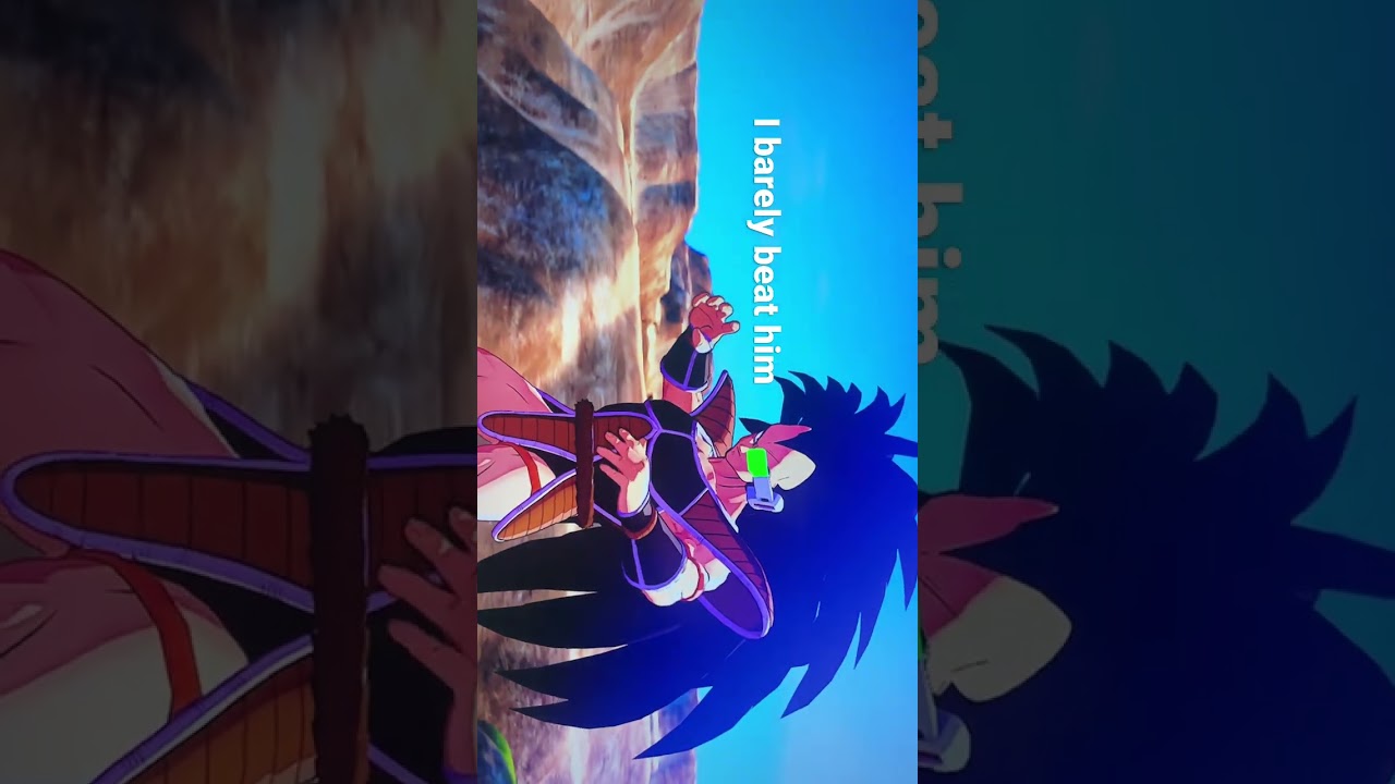 Hard mode dragon ball z kakarot goku vs radditz