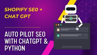 Shopify SEO with ChatGPT  Fully Automated 2024