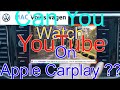 Apple carplay volkswagen how to multimedia 2023 2022 can you watch youtube