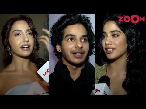 Nora Fatehi, Ishaan Khatter & Janhvi Kapoor at Filmfare awards | Exclusive Interview