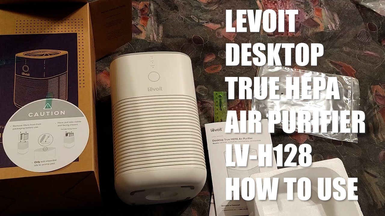 Levoit LV-H128 Desktop True HEPA Air Purifier - Product Setup