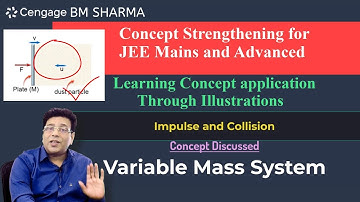 Impulse and Collision: Variable Mass System | Cengage Exam Crack | B M Sharma | Crack JEE 2022