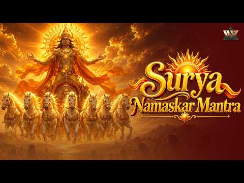 Surya Namaskar Mantra | Lord Sun Meditation Mantra For Positive Energy | Morning Sun Meditation