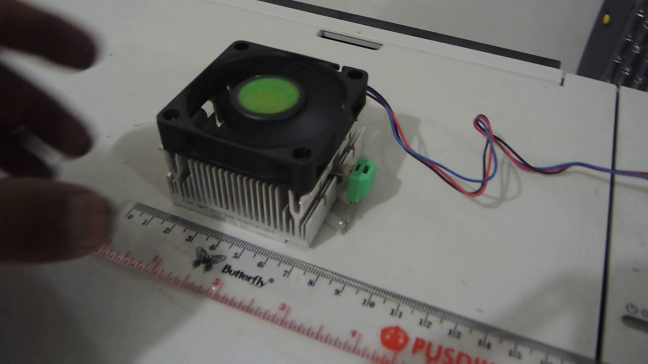 Heatsink pulled from AMD PC YouTube