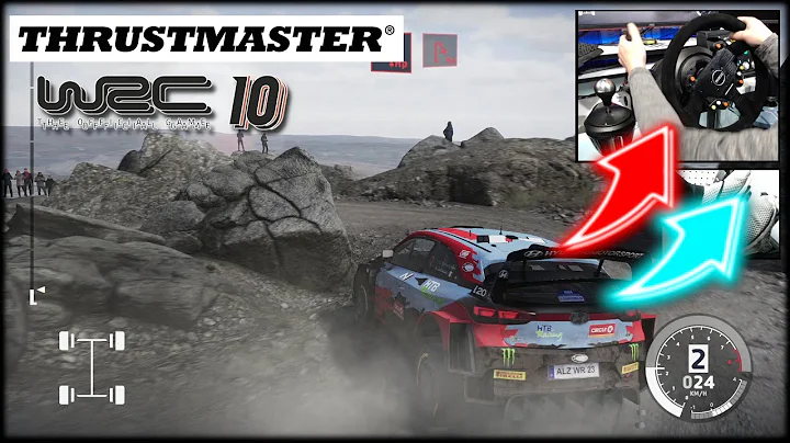 【Update】Hyundai i20 WRC Rally Argentina / WRC 10 Thrustmaster T300RS T-LCM TH8A wheel cam gameplay