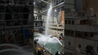 They are flooding the ship 😲
