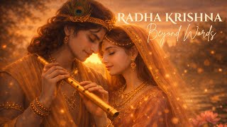 Radha Krishna – Melampaui Kata | 1 Jam Suling Meditatif & Mantra Loop