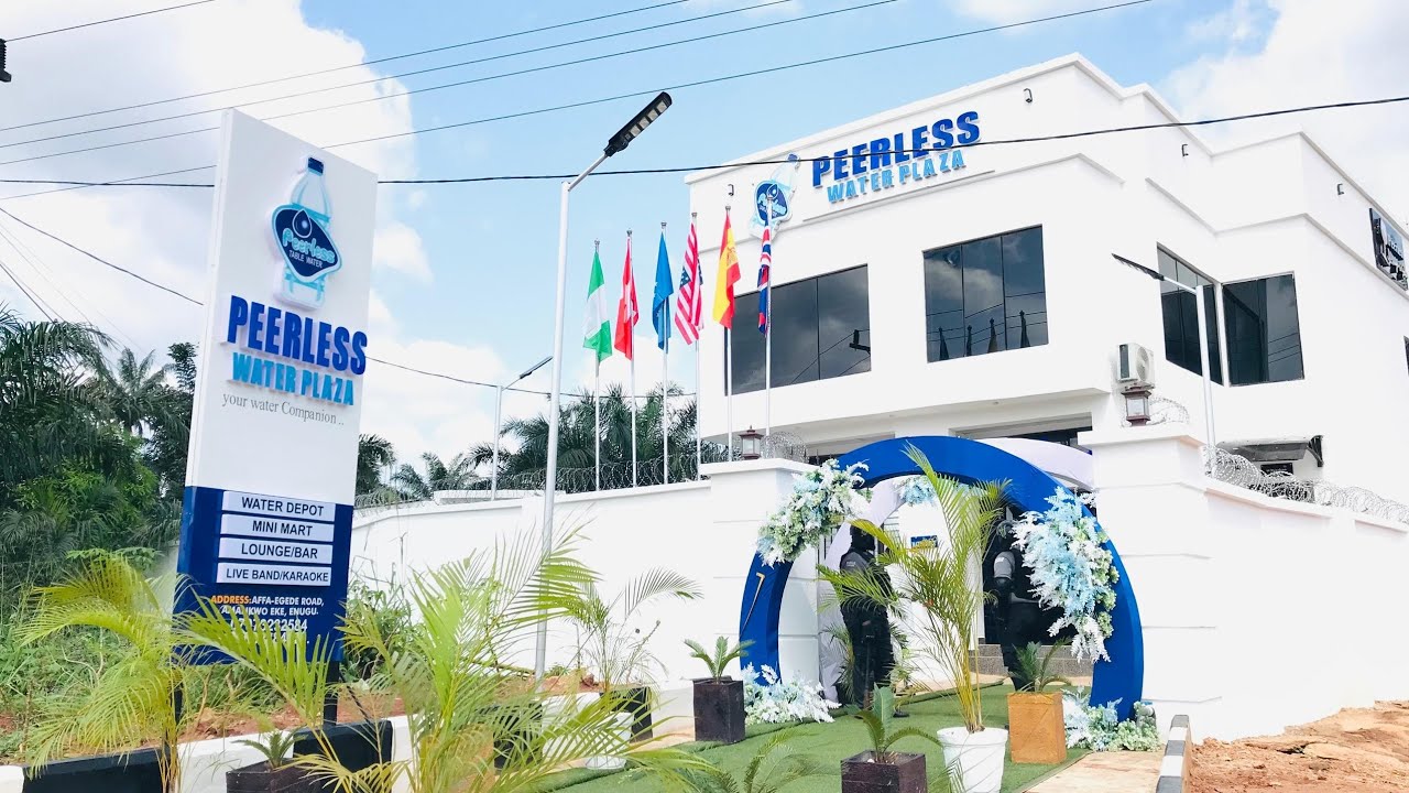 Peerless Water Plaza Grand opening at Eke in Udi LGA of Enugu State ...