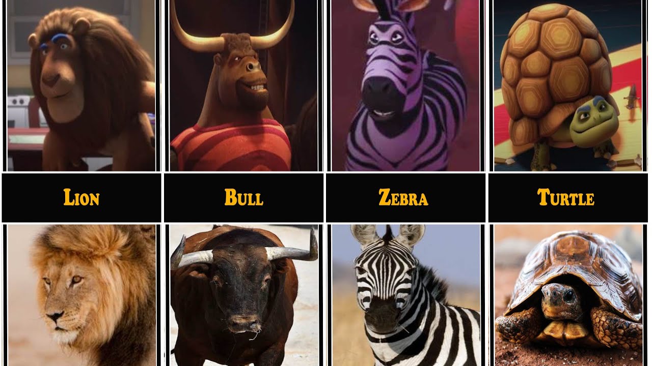 Animal Crackers Animals in Real Life