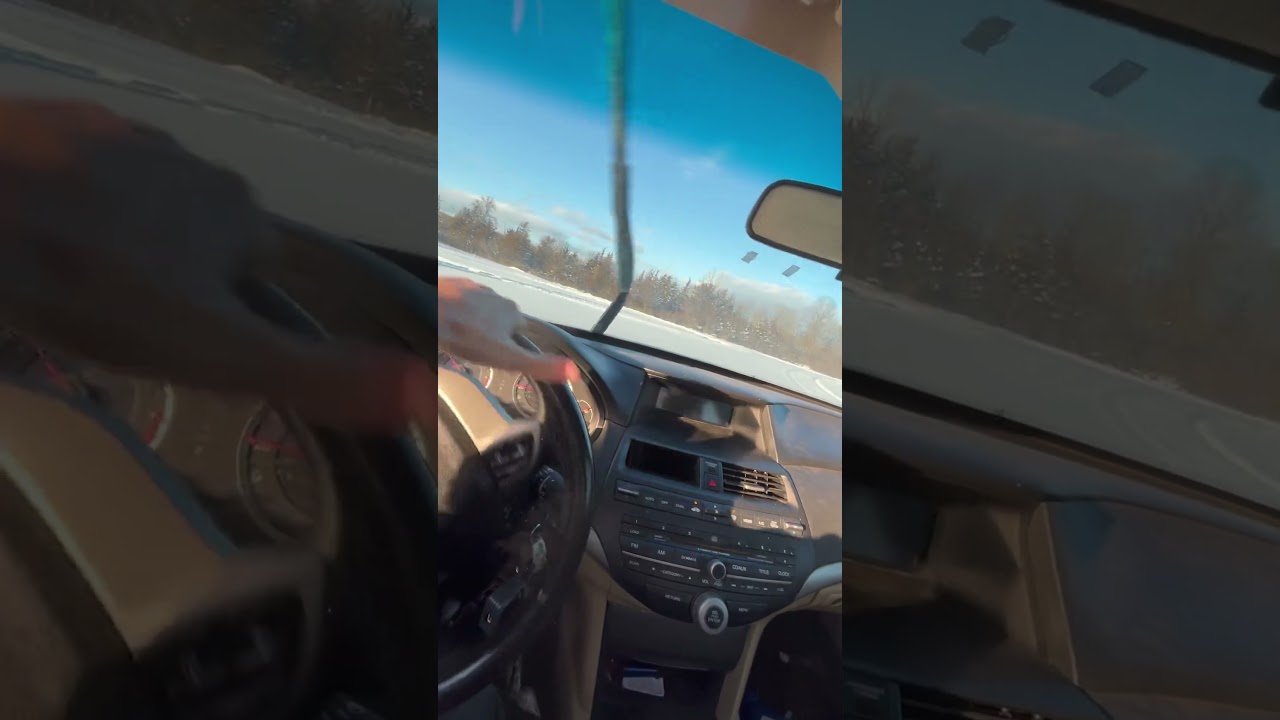 Honda accord snow tire review