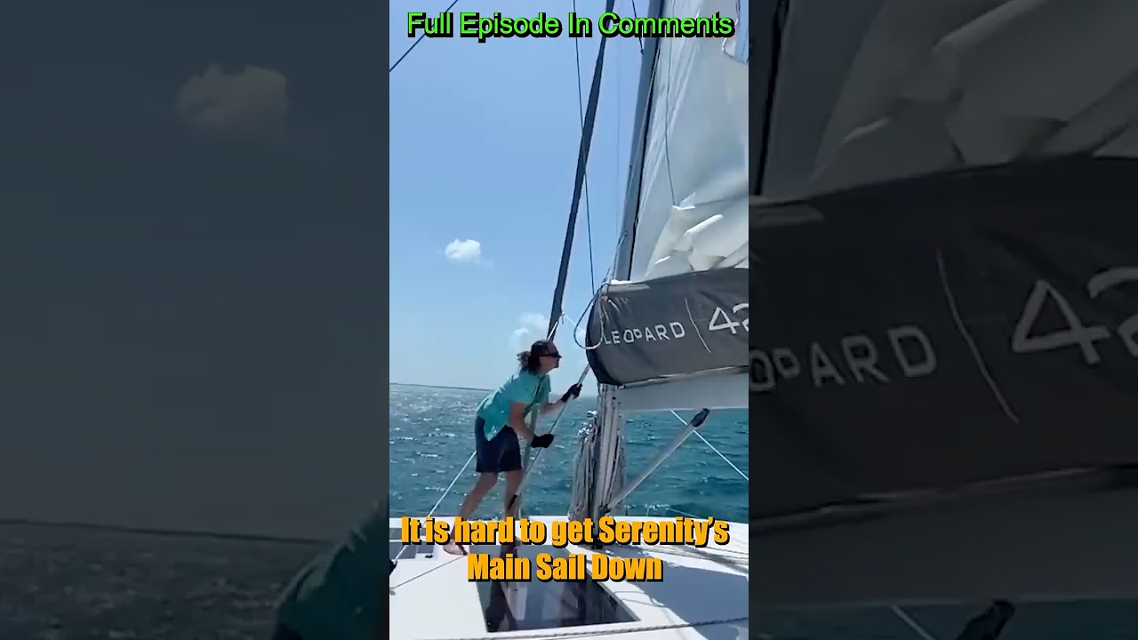 Rigging a Cunningham (Downhaul) for Serenity’s Main Sail
