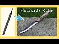 【Handmade knife DIY】古いヤスリからキャンプ用サバイバルナイフを作る方法。