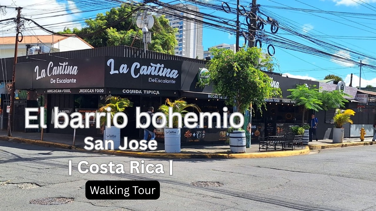 Barrio Escalante, de zona residencial a epicentro culinario y cultural, San José |CR| Walking tour.
