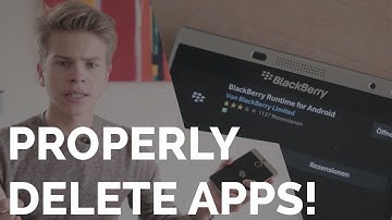 FIX: BB10 - Android APKS not properly deleting