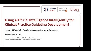 Using Artificial Intelligence Intelligently for Clinical Practice Guideline Development