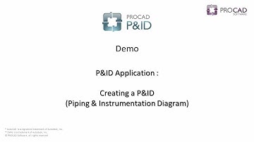 PROCAD P&ID DEMO