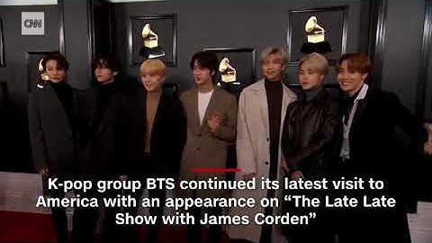 K-pop group BTS plays hide-and-seek with Ashton Kutcher