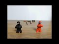 Stop Motion con Plastilina - Pelea De Ninjas Parte 2 - Pacmanadas