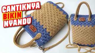 AWESOME AND BEAUTIFUL CROCHET SLING BAGS