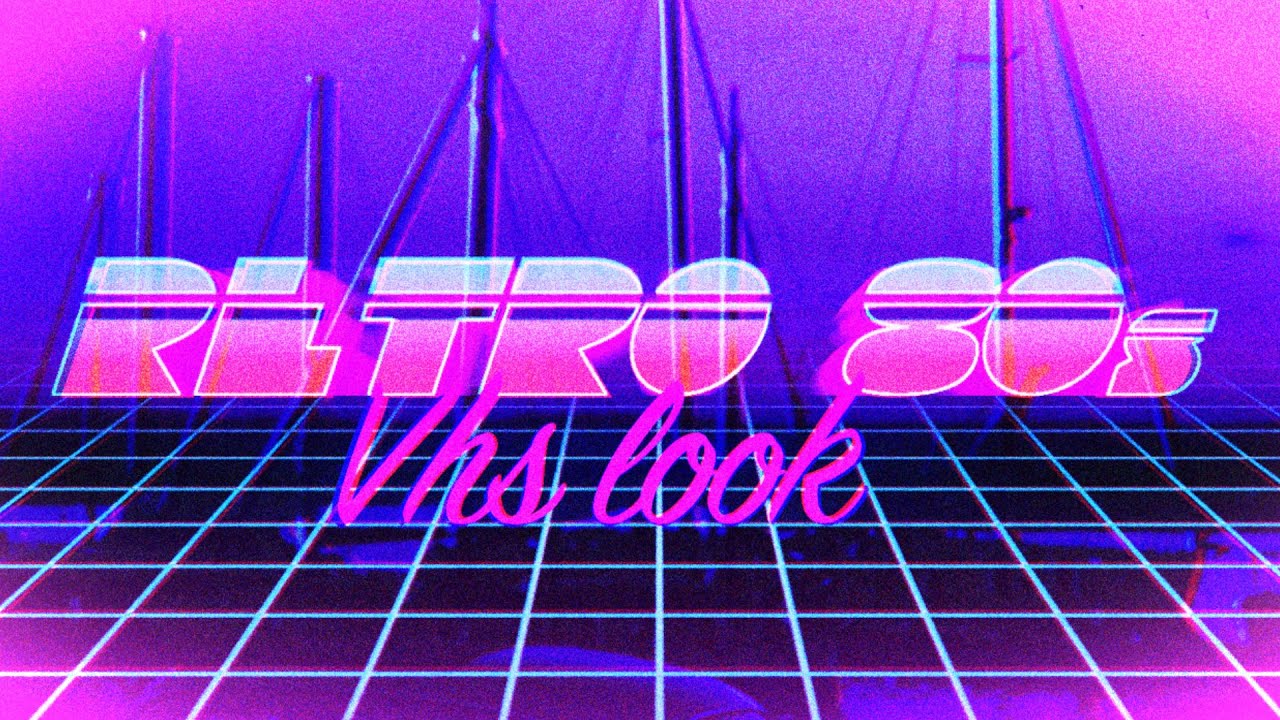 Vhs Retro 80s Effect After Effects Tutorial Preview Youtube