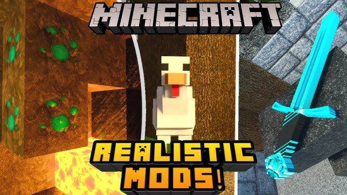 Playing MINECRAFT 2.0 With REALISTIC PHYSICS! 